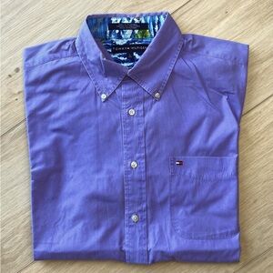 Tommy Hilfiger purple short sleeve